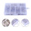 3Stk Mini Sicherheitsnadeln Silber Für DIY Und 5