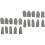 2 Pcs Finger Thimble Thimbles For Hand Sewing Cross Stitch Protector 4