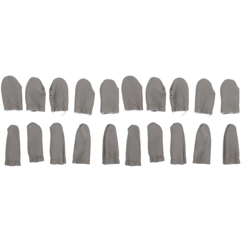 2 Pcs Finger Thimble Thimbles For Hand Sewing Cross Stitch Protector 1