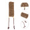 Braided String Thick Twine Rope 1set 5