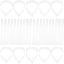 Shirt Collar Stays Pvc Collar Clear Buckle Function 80pcs