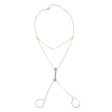 Full Drill Ankle Chain Bride Woman Personality Anklet Decorative