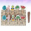 30pcs Mini Fruit Clothespins Assorted Color Bamboo Clips 5