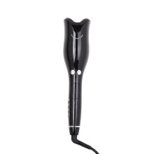 Hair Curler Automatic Air Rotating Curling Iron Anti-scalding Rose-shaped Black