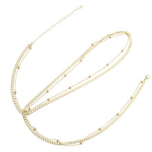 Gouden Waist Chain Belt Met Kralen, Perfect Strand En Feest