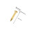 Diy Projects Copper Nails Golden 100pcs 2