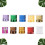 10 Pcs Sequin Decoration Glitter Spool Diy Crafts Sequins Bulk Loose 9