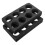 Foam Coffee Carrier Takeout Cup Holder Sponge 2pcs Black 11