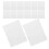 20 Pcs Banknote Collection Book 25.00x20.00x0.10cm Transparent 10