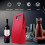 1Stk Rote Wein Geschenk Leder Mit Praktischem Griff 7