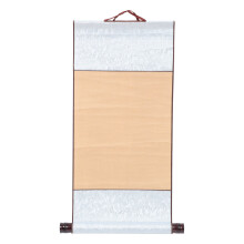 1pcs Painting For Home Decoration Rectangular Grey Xuan Paper
