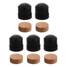 Masteelf 10 Pcs Valve Cover Cork Enamel Button Water Release Key Set