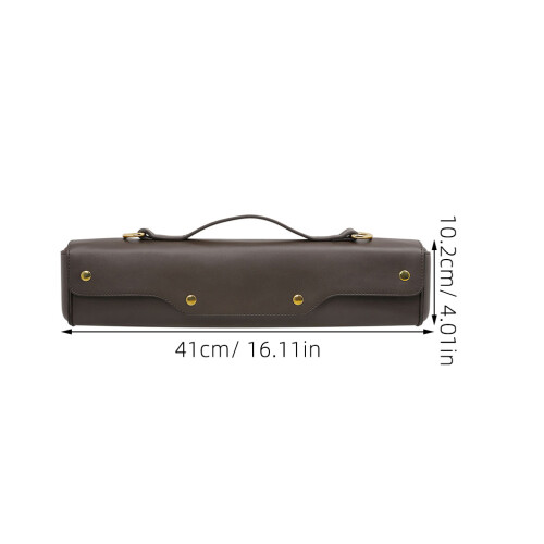 Flute Case Rectangular Waterproof Synthetic 1pcs For Musicians 2
