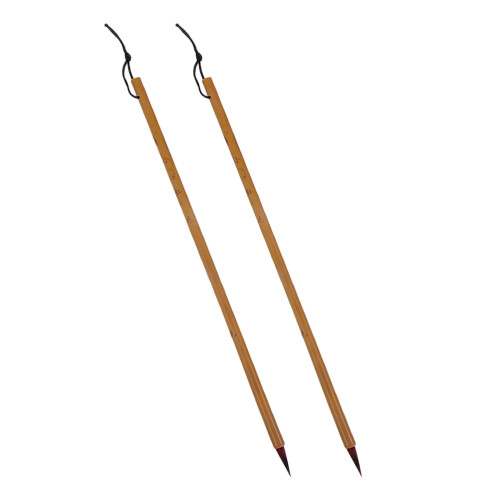 Traditional Calligraphy Pen Bamboo 2pcs 9.7x0.2x0.2in