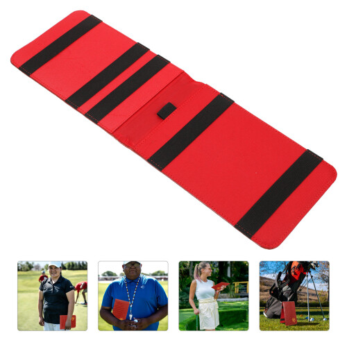 Porte-Carnet Score Golf PU Résistant À L'eau 1
