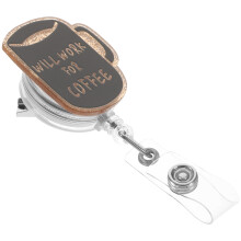 Badge Reel Retractable With Swivel Clip Hospital Holder