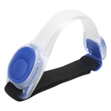 Leuchtendes LED-Armband – Nacht-Sport-Sichtbarkeit, Blau