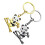 2Stk Panda Key Pendants Ski- Dekorative Anhänger 5