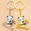 2Stk Panda Key Pendants Ski- Dekorative Anhänger 7