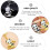 2Stk Panda Key Pendants Ski- Dekorative Anhänger 11