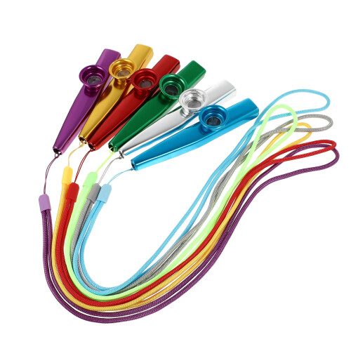 Multi Color Kazoos Metall 6