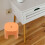 Small Plastic Stool Model Indoor Step Stool Bathroom 1pack 4