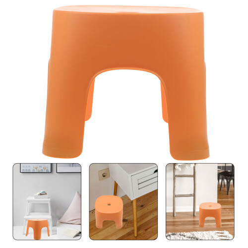Small Plastic Stool Model Indoor Step Stool Bathroom 1pack 1