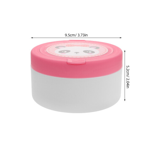 Powder Puff Box Pp Pink 1pcs Powder Application 1