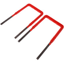 2pcs Ladder Well Sturdy Ladder Heavy Duty Ladder Multi-Purpose