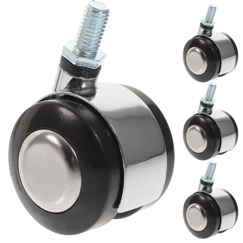 Braking System Plastic Caster Wheel 4pcs 1