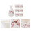 Japanese Drinks Dispenser Sake Pot Set Grey Ceramic 1 Set 4