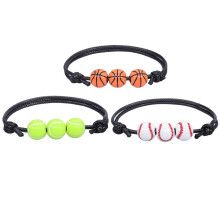 Worgeous  3 Pcs Bracelet For Boys Baseball Bracelets Miss Lovers