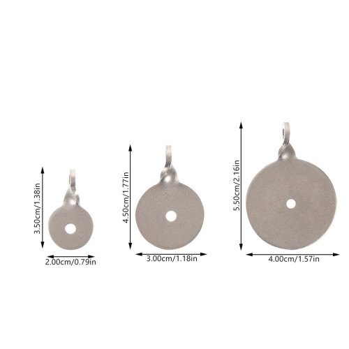 Training Targets For Shooting Personal Users Silver 24pcs 1