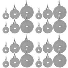 Training Targets For Shooting Personal Users Silver 24pcs