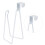 Bathroom Organizer Storage Rack Iron White 1pack 4