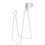 Bathroom Organizer Storage Rack Iron White 1pack 1