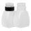 Makeup Pump Dispenser Empty Pump Bottle Transparent 2pcs 11