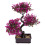 Künstliche Rosa Kleiner Bonsai In Übertopf 5