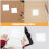 Small Square Canvas White Wood 24pcs For Artists 7