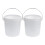 Water Bucket Plastic Reusable General Users Household 2pcs 7
