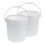 Water Bucket Plastic Reusable General Users Household 2pcs 3