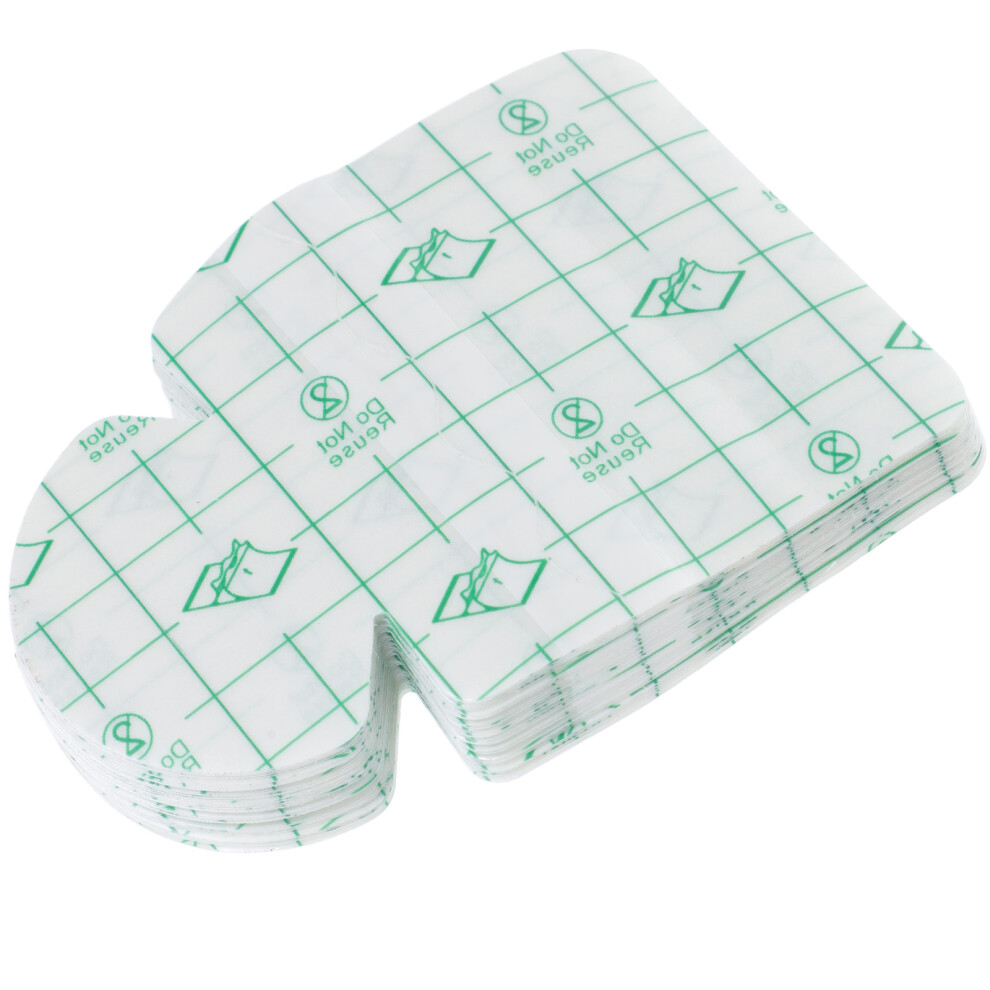 Iplusmile 30 Pcs Pu Gel Heel Stickers Moisturizing Pads For Dry Cracked Feet