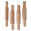 Worgeous  4 Pcs Small Mushroom Decoration Pottery Rolling Stick 1