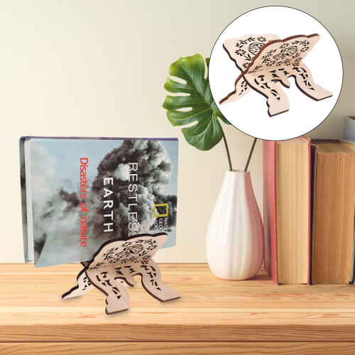 Table Decorations Book Stand For Kitchen Elegant Reading Portable 1