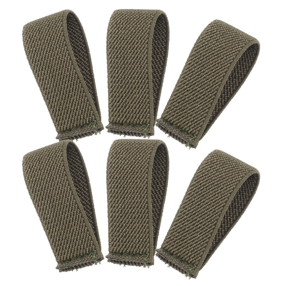 6 Pcs Belt Anchor Backpack Fixing Hoops Canvas Keepers-image-OPC-PK8GFH7-NEW