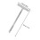 Mlins  4 Pcs Rechargeable Bracket Heavy Duty Placard Pole 2