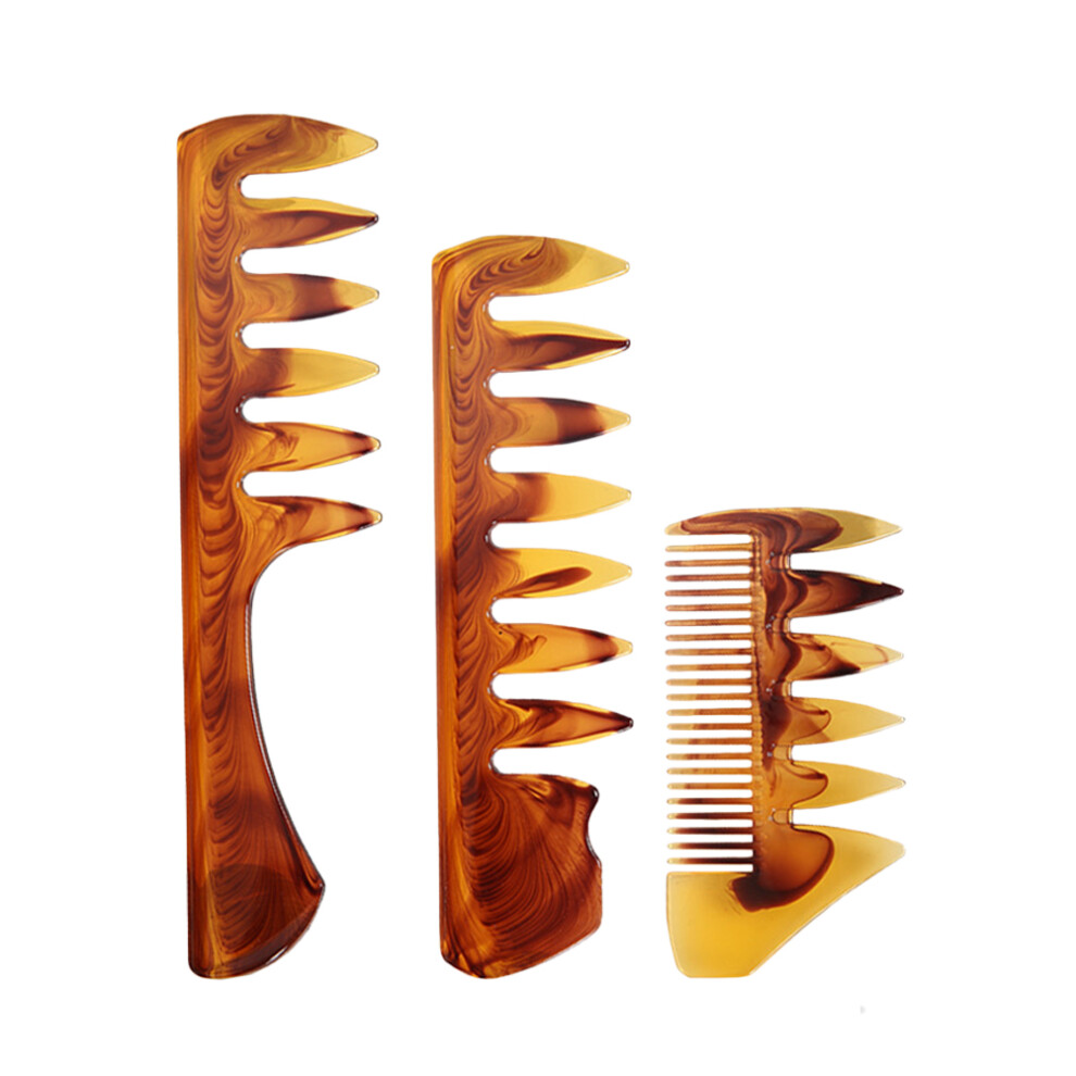 Artibetter 3 Pcs Professional Hair Brush Hairdressing Accessories Massage Comb
