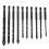 10 Pcs Tile Drill Cement Board Bit Multipurpose Masonry Black 1