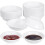 Dipping Dish Mini Sauce Bowl White 20pack Tableware 10