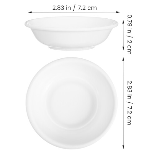 Dipping Dish Mini Sauce Bowl White 20pack Tableware 1